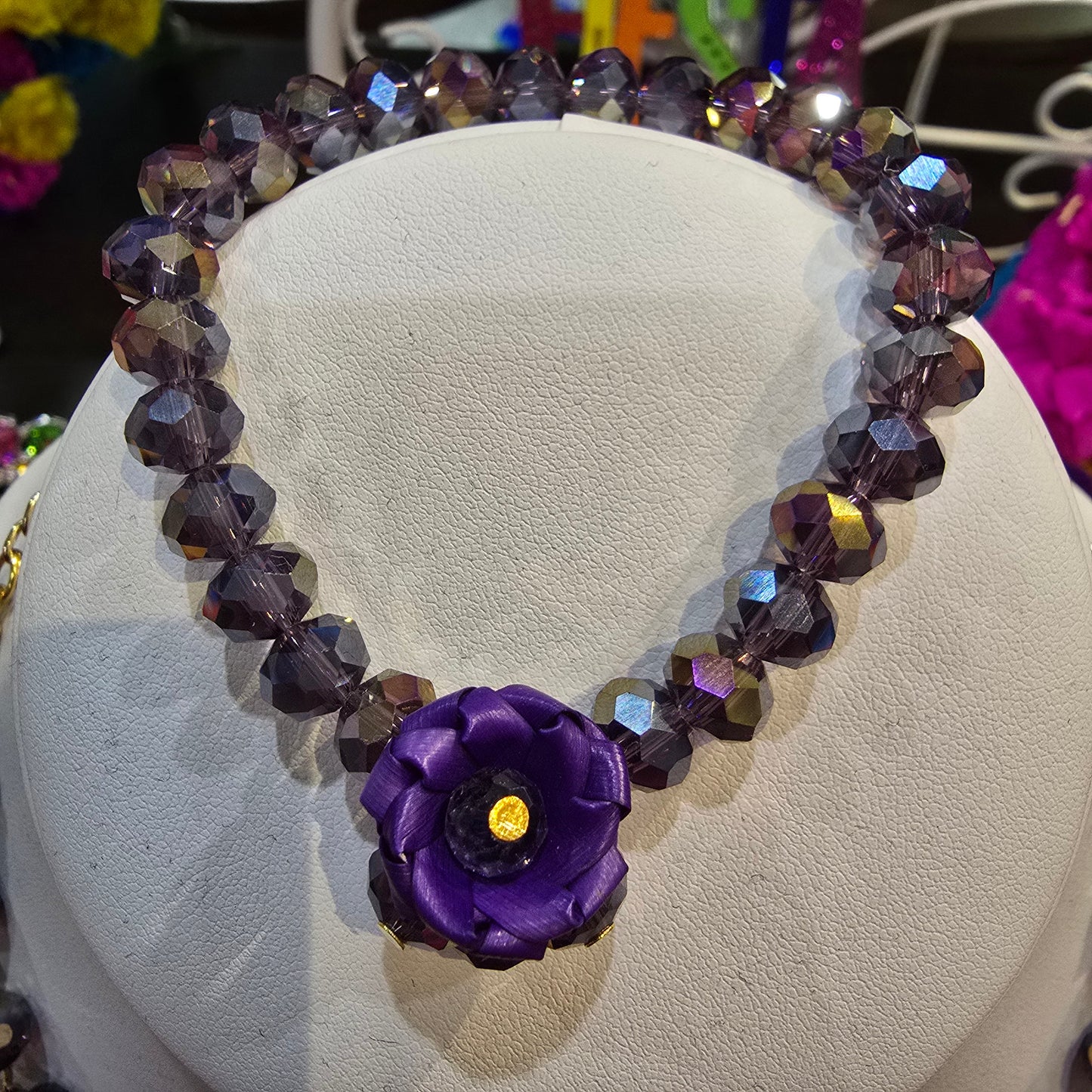 Artisan Beaded Necklace Set