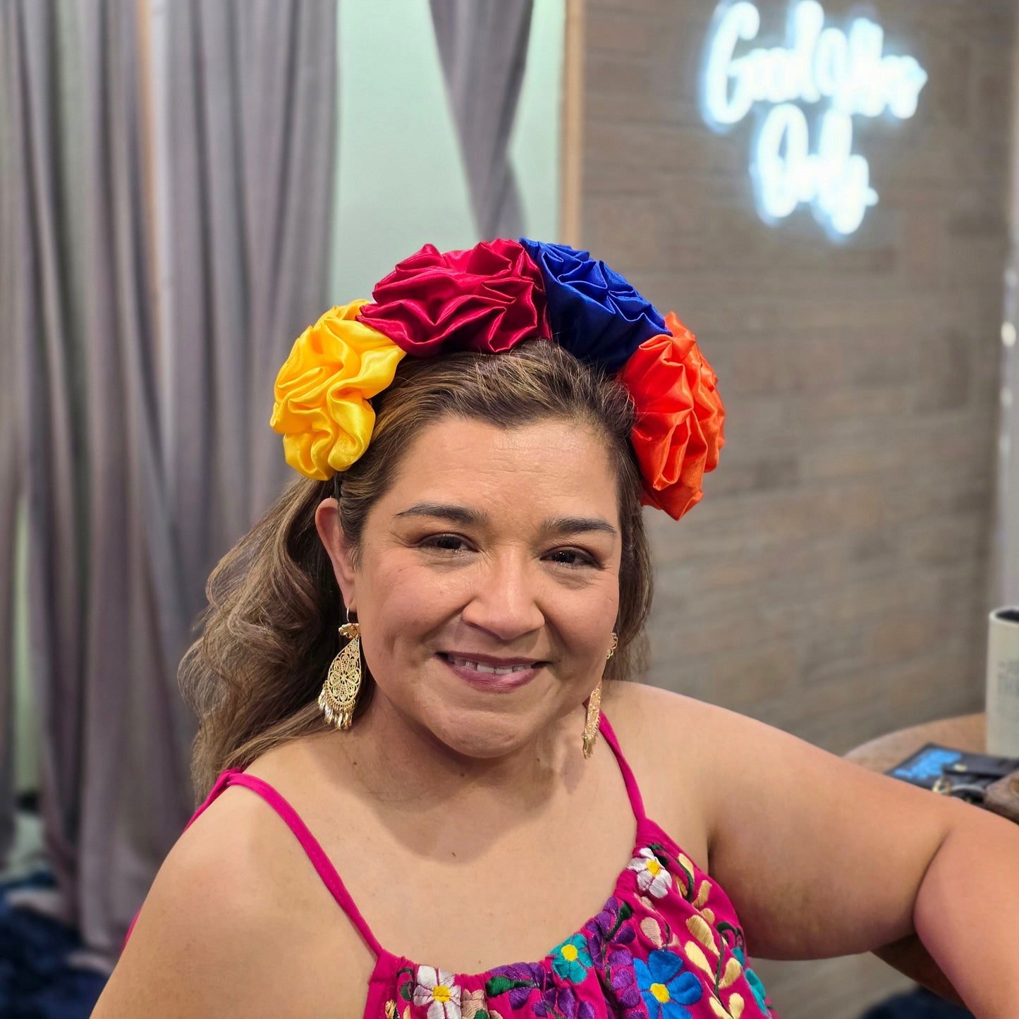 Diadema Flores Multicolor Addie Grace Boutique