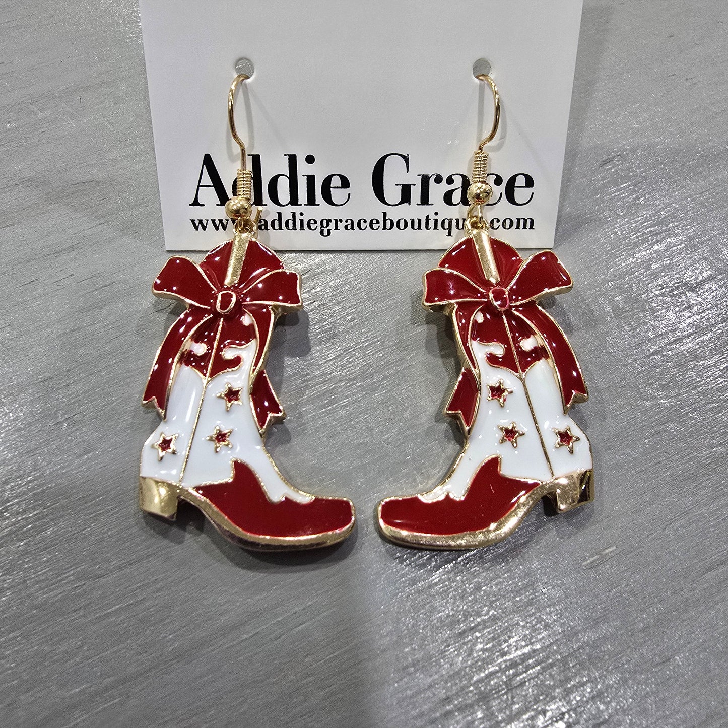 GD Boots Earrings Addie Grace Boutique