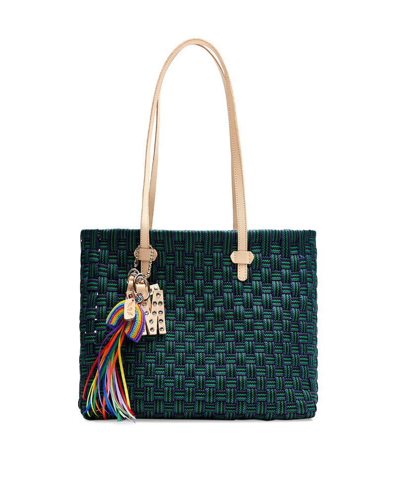 Carlito Woven Tote Addie Grace Boutique