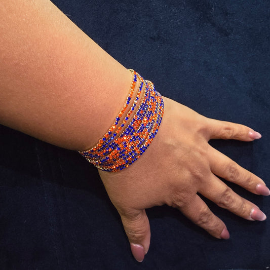 Rhinestone Bracelet Stack (12)