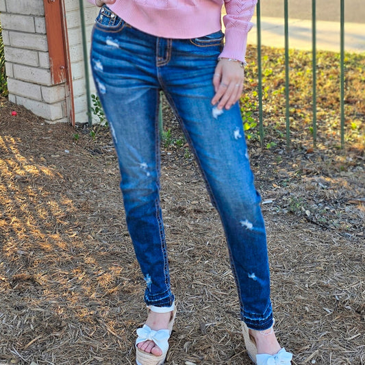 Miss Me - High-Rise Ankle Skinny