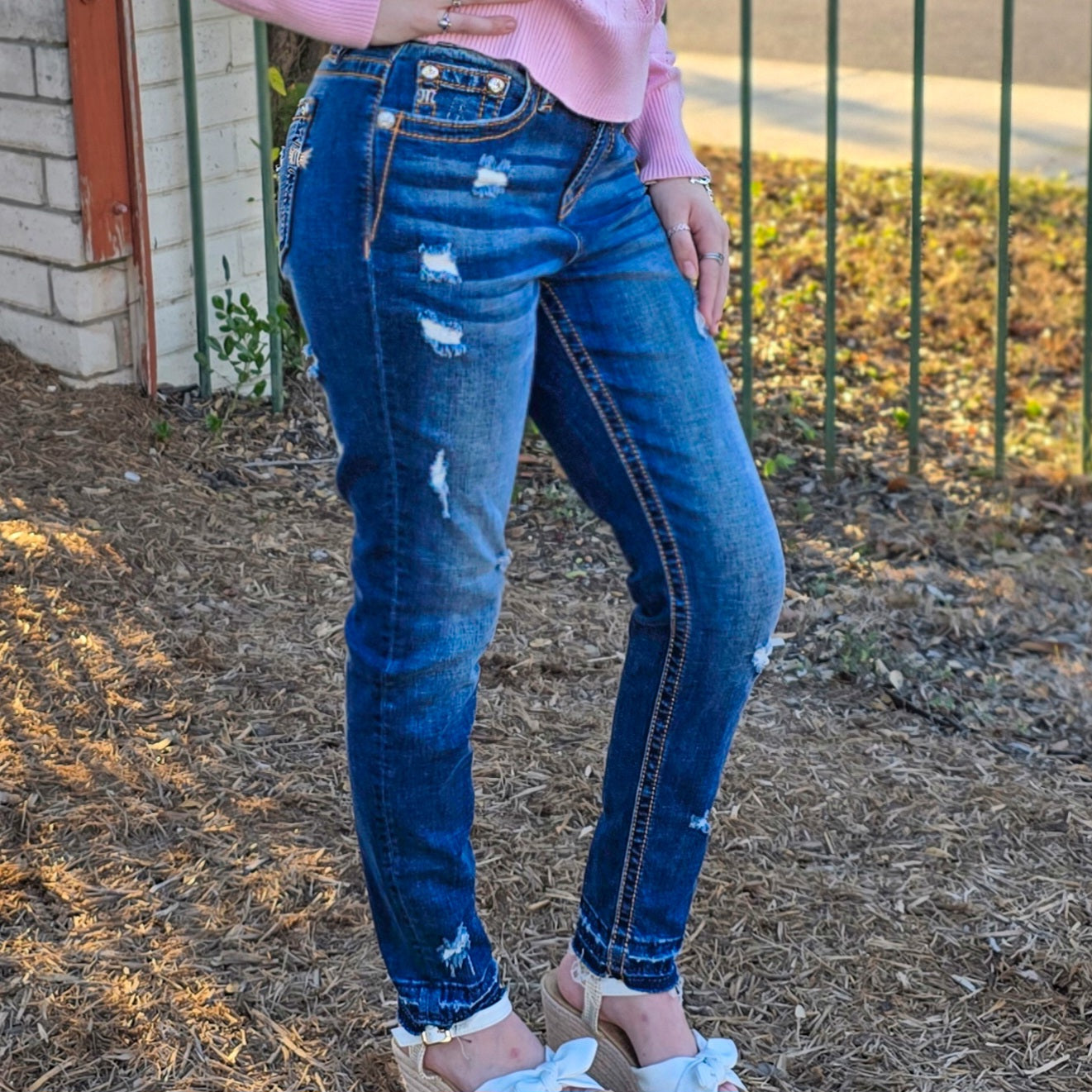 Miss Me - High-Rise Ankle Skinny - Miss Me -