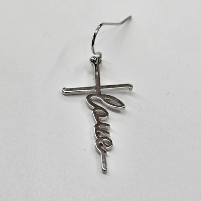 Cross Love Earrings  Addie Grace Boutique