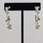 Turquoise & Pearl Hoop Earrings  Addie Grace Boutique