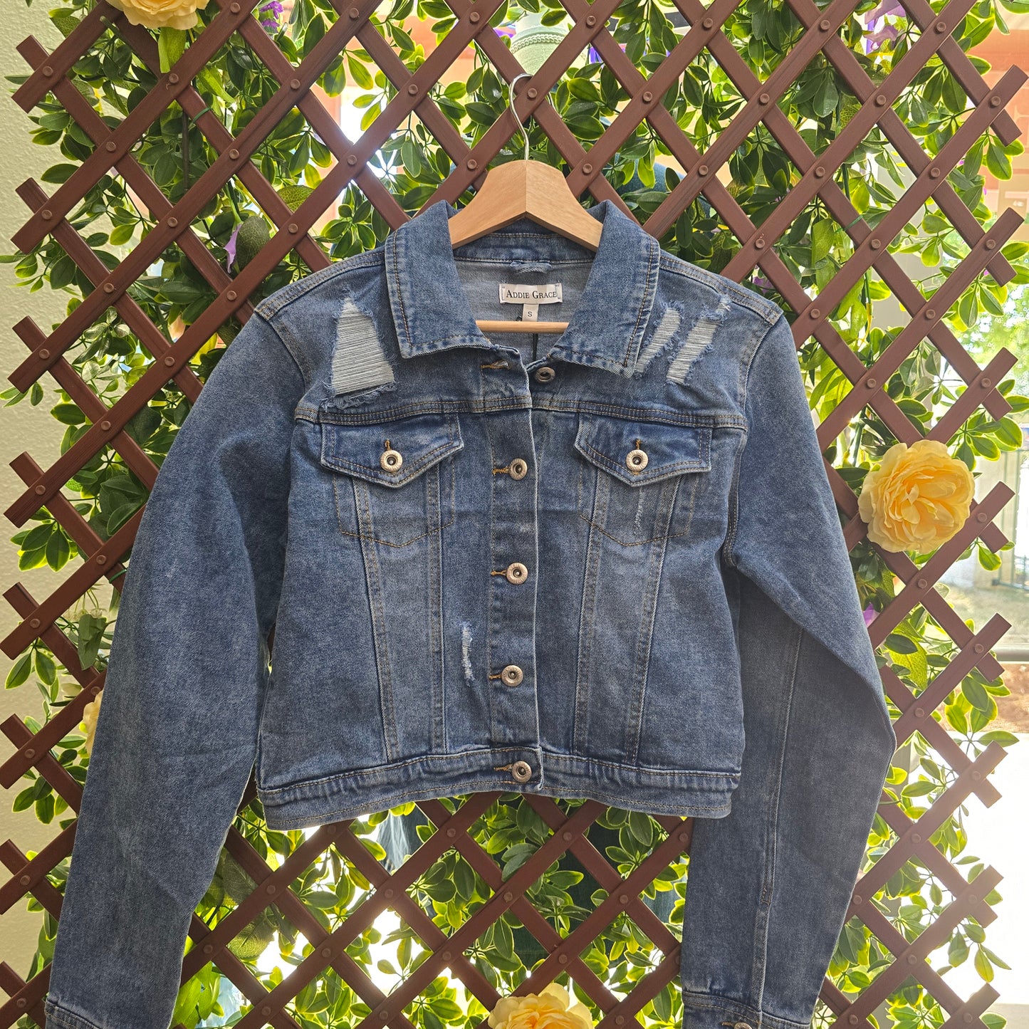 Decorated Denim Jacket