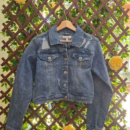 Decorated Denim Jacket