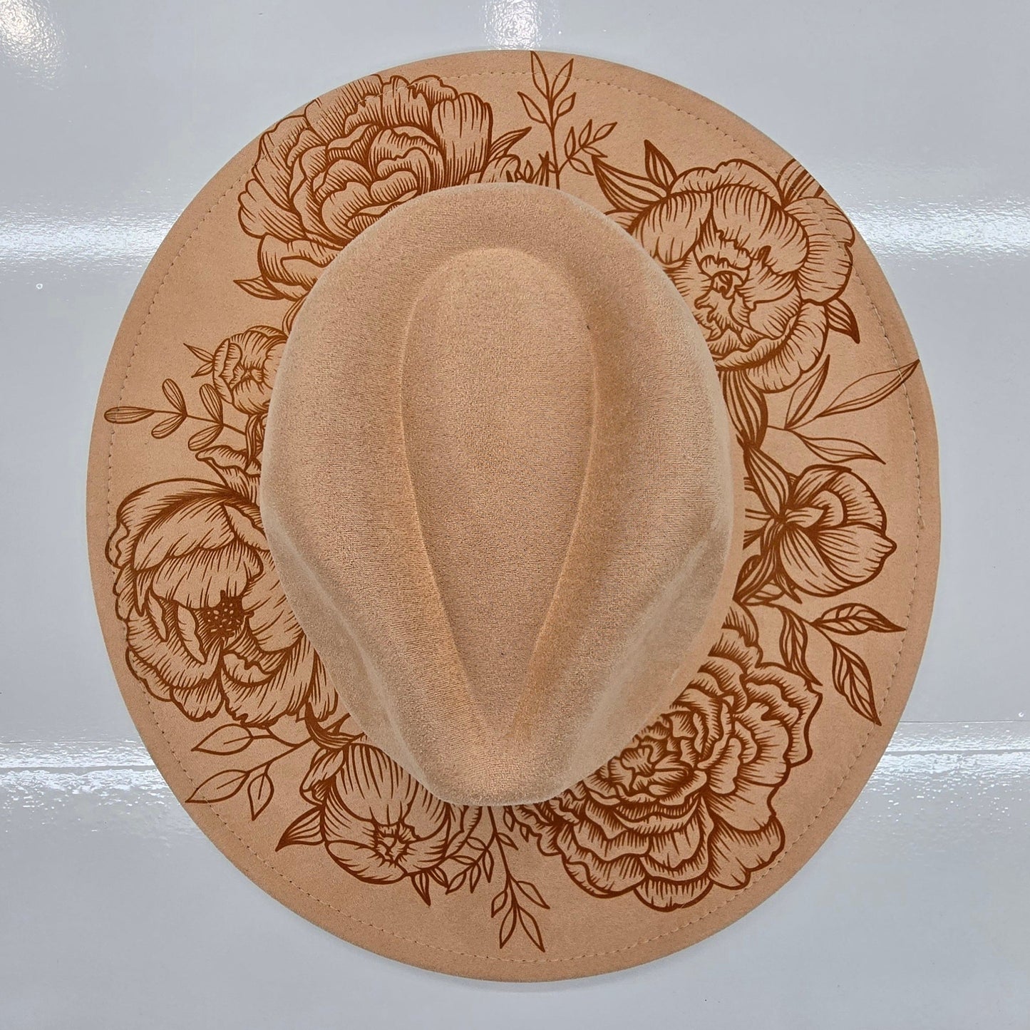 The Rosewood Burned Rancher Hat  Addie Grace Boutique