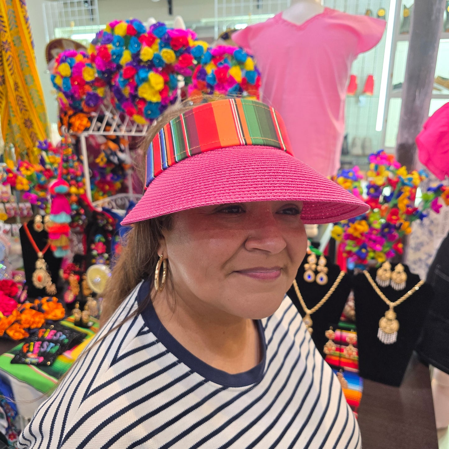 Fiesta Serape Sun Visor