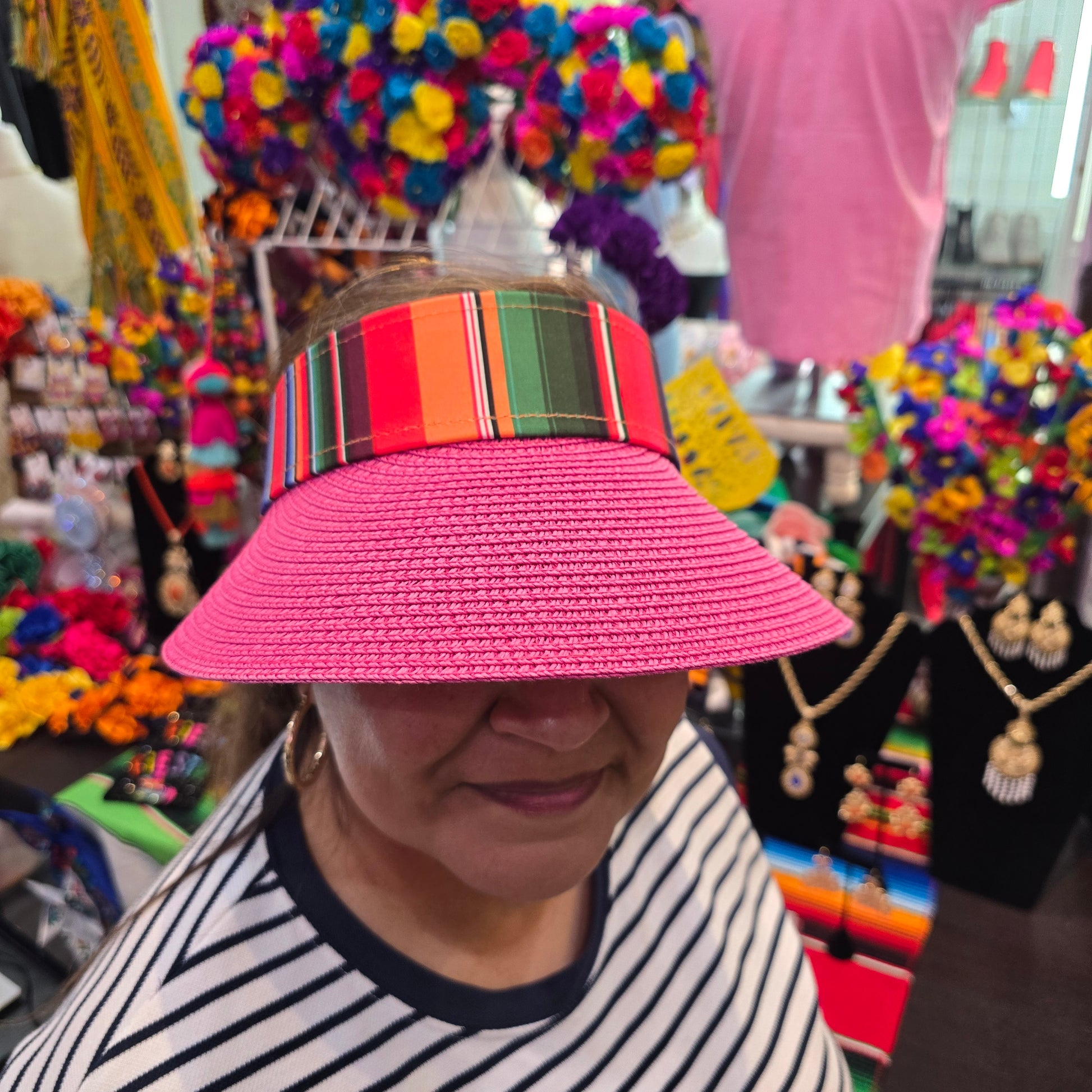 Fiesta Serape Sun Visor