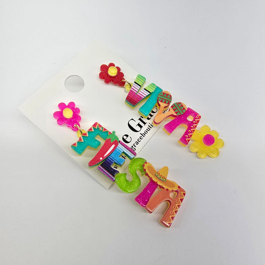 Viva Fiesta earrings - Addie Grace Boutique