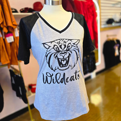 Sotomayor Wildcats Mesh Sleeve Game Day Tee