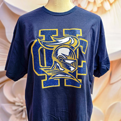 Holy Cross Knights All-Glitter Spirit Tee