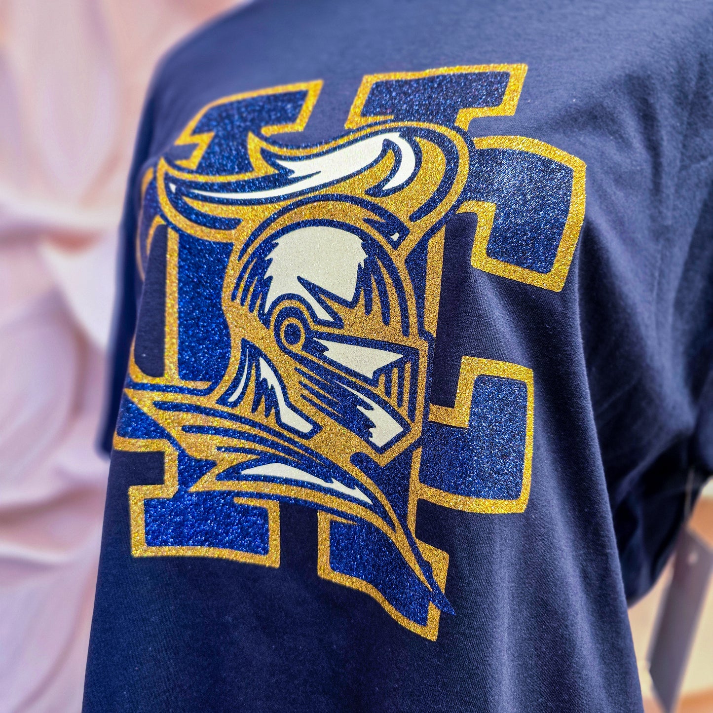 Holy Cross Knights All-Glitter Spirit Tee