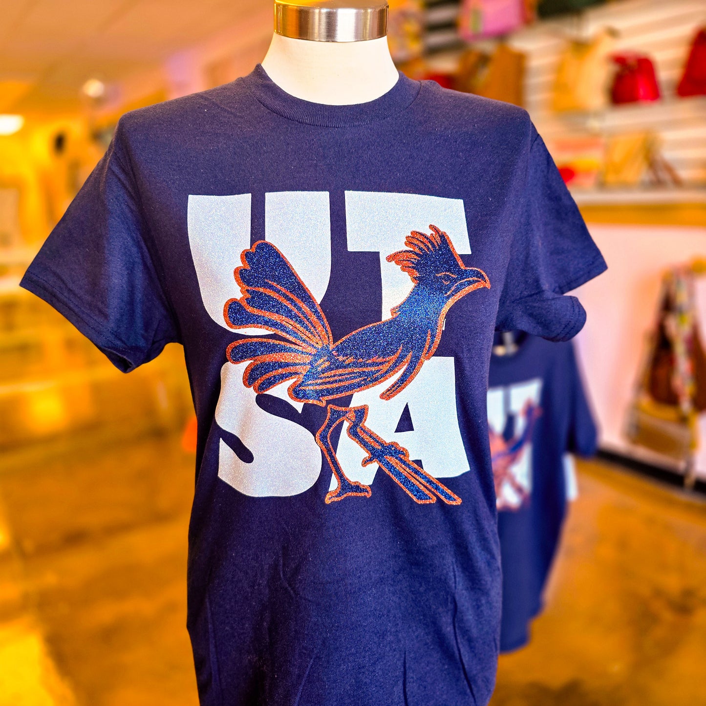 UTSA All-Glitter Roadrunner Game Day Tee