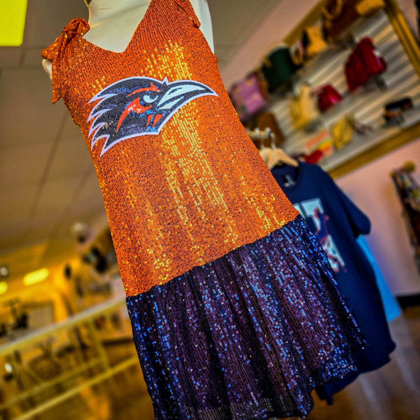 Roadrunner Sequin Game Day Dress