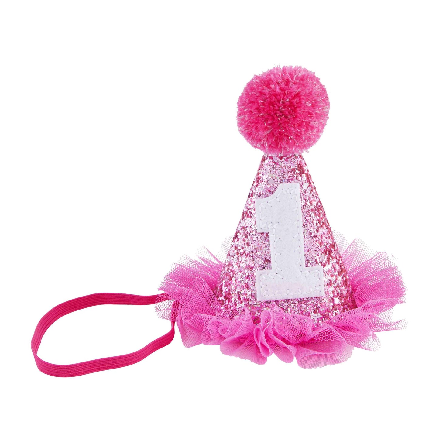 Pink One Musical Bday Hat