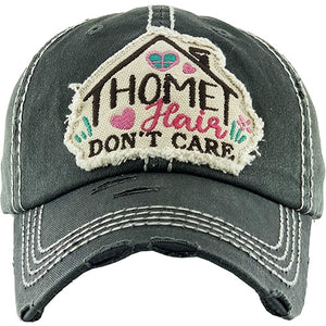 Home Hair Don't Care Hat (grey)